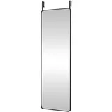 Songmics Boxxx Wandspiegel, Schwarz, Metall, Glas, rechteckig, 40x120x5 cm, senkrecht montierbar, Ganzkörperspiegel, Spiegel, Wandspiegel