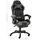 vidaXL Gaming Chair Schwarz und Tarnmuster Kunstleder mit Fußablage schwarz