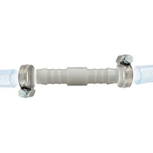 tecuro Schlauchverbinder Tülle 10 mm Kunststoff weiß