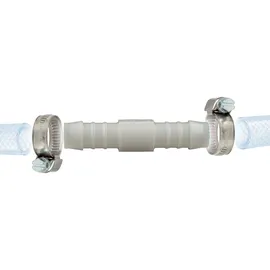tecuro Schlauchverbinder Tülle 10 mm Kunststoff weiß
