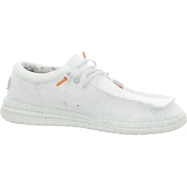 Fusion Mokassins Schnürschuhe Herren, Weiß 43 EU
