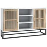 vidaXL Sideboard Weiß 105x30x65 cm Holzwerkstoff