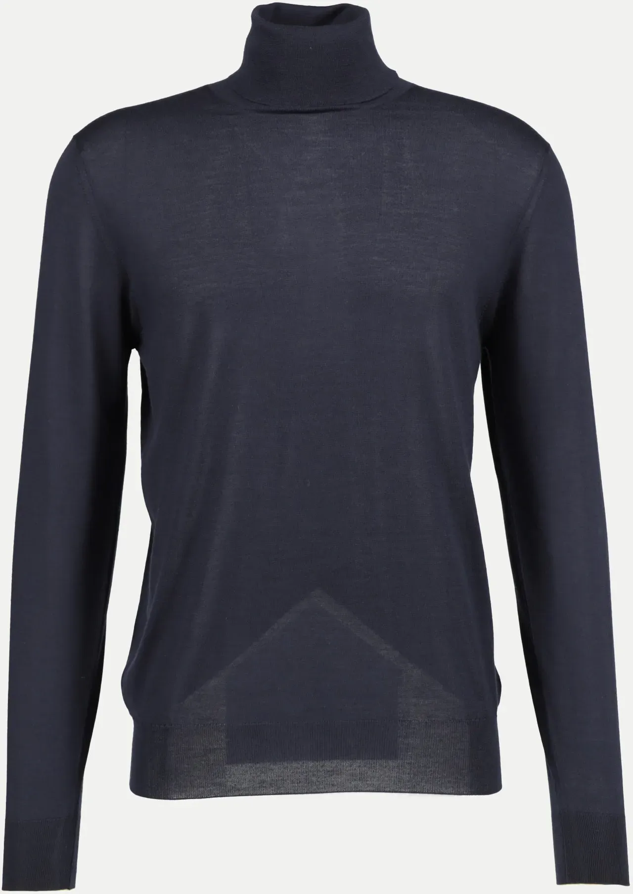 Rollkragenpullover aus Kaschmir Blau 52