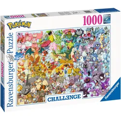 Paket 1000 Teile Puzzle (Pokemon Challenge) versch. Ausführungen