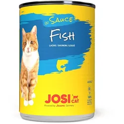 JOSERA JosiCat Fisch in Sauce 415g für ausgewachsene Katzen