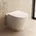 artiviana Allegro Wand-WC mit WC-Sitz Weiß