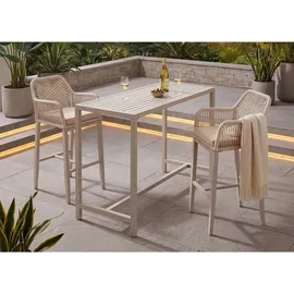 MCW Stehtisch 130 x 105 x 65 cm Beige