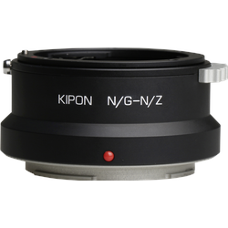 Kipon Adapter Nikon G Objektiv auf Nikon Z Kamera, Objektivadapter, Schwarz