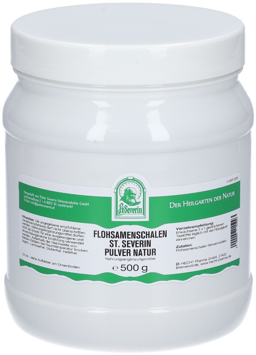 Preisvergleich Produktbild Flohsamenschalen St.Severin Pulver 500 g