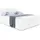 altdecor Boxspringbett Weiß Hochglanz, Höhe ca. 20 cm, 120x200 cm, Schlafzimmer, Betten, Boxspringbetten