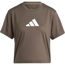 adidas Performance Train Essentials Big Logo Performance Trainingsshirt Damen AEDR - shaoli XL