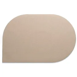 Tisch-Set Edel PU-Leder beige 45,0x30,0x0,17cm