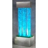 JVmoebel Zimmerbrunnen LED Wassersäule Wasserwand Brunnen – Wasserspiel Design Sofort, (1 tlg), Made in Europa