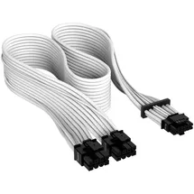 Corsair Premium Sleeved 12VHPWR - Weiß