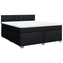 vidaXL Boxspringbett 180 x 200 cm Schwarz