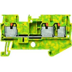 50St. Phoenix Contact PT 2,5-TWIN-PE Schutzleiter-Reihenklemme Push-in-Anschluss...