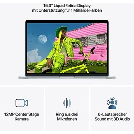 Apple MacBook Air M5 2026 15,3'' 24 GB RAM 1 TB SSD 10-Core GPU Himmelblau