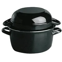 APS Muscheltopf schwarz 2,6 l