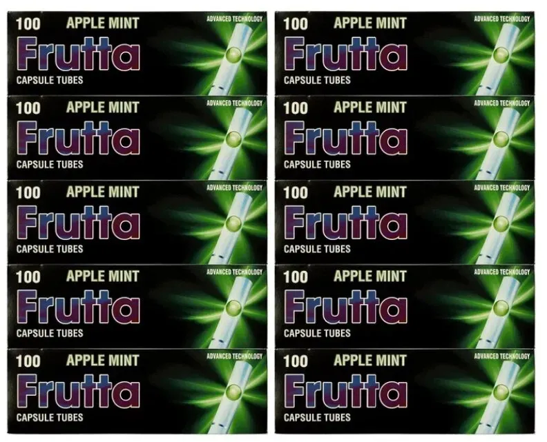 10x Frutta Hülsen Apple & Mint 100er