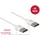 DeLock HDMI Anschlusskabel HDMI-A Stecker 1 m Weiß