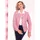 Sieh an! Bouclé-Blazer in fuchsia-ecru-gemustert | Gr.: 42