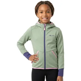 TROLLKIDS Saltfjord Fleecejacke Pistachio Green/Wild Rose/Violet Blue 128