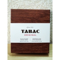 TABAC ORIGINAL, 2 tlg.  Geschenkset, 100 ml Eau de Cologne, 75ml Deo Stick, edel
