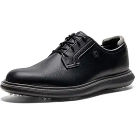 FootJoy Traditions Blucher Herren Golfschuhe Schwarz, - 43