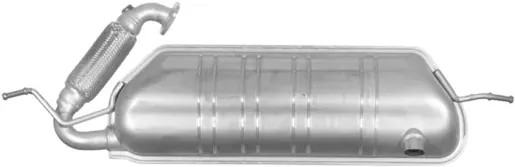 IMASAF Endschalldämpfer 325607 hinten für SMART
