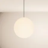 s.luce Orb 1-flg. Ø 40 cm rund weiß Glas