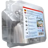 Sarei Ablaufset für SDF Kastenrinne Alu Natur