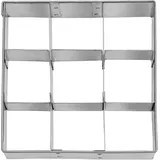 Städter 217058 Ausstechform, Edelstahl, Silber