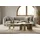 MASSIVMOEBEL24.DE Couchtisch natur Weiß Sheesham 120 x 35 x 65 cm