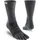 injinji Trail Midweight Crew Zehensocken 1 Paar Grau XL