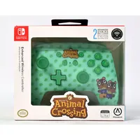 PowerA Animal Crossing Timmy & Tommy Nook Controller kabellos Grün Nintendo Switch