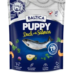 BALTICA Ente und Lachs Welpenfutter M/L 1kg