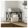 vidaXL Druckerständer Artisan-Eiche 40 x 30 x 31 cm Holzwerkstoff, Verstellbarer Ständer, rechteckiger Drucker, Büro-Organizer, moderner Tisch, höhenverstellbar