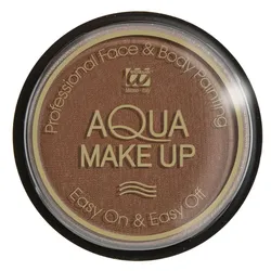 Braunes Aqua Make-Up Für Gesicht Und Körper 15g - OS