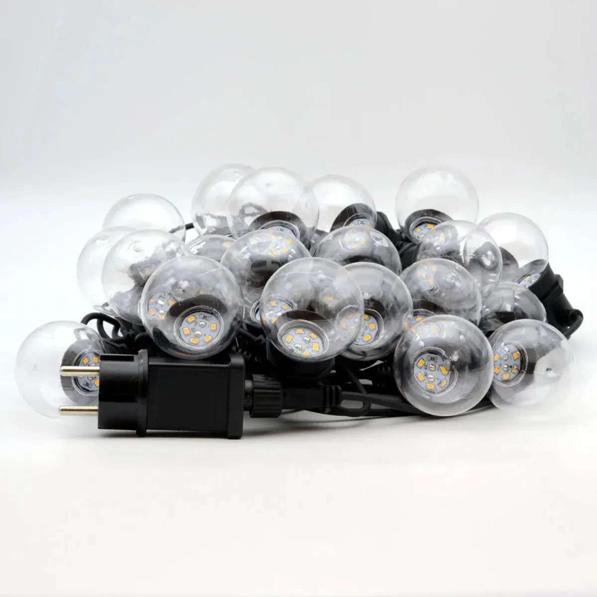 RealPower 463627 Lichterkette 10 m 24 Lampen LED