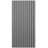 Sphero Design Akustikplatte für die Wand – dekorativ und wirksam schalldämpfend silberfarben 60 cm x 120 cm