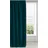 Eurofirany Logan Vorhang Blickdicht, Blackout, Satin Verdunkelungsvorhang mit Kräuselband-1 STK. Elegant, Glatt, Einfarbig, Wohnzimmer, Schlafzimmer, Petrol, 135x270 cm