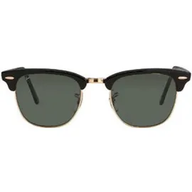 Ray-Ban Clubmaster Classic RB3016 W0366 49-21 gloss tortoise/green