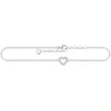 Thomas Sabo Fußkettchen Herz 925 Sterling Silber AK0007-051-14-L27v