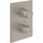 Villeroy & Boch Universal Taps & Fittings Unterputz-Thermostat mit Zweiwege-Mengenregulierung, brushed nickel Matt