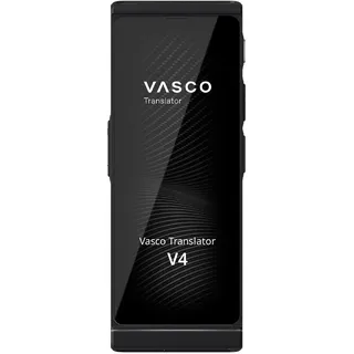 Vasco Translator V4 Sprachübersetzer | Übersetzungsgerät | Übersetzt lebenslang gratis | 108 Sprachen | Spracheingabe und Sprachausgabe | Foto Übersetzer | Farbe: Black Onyx