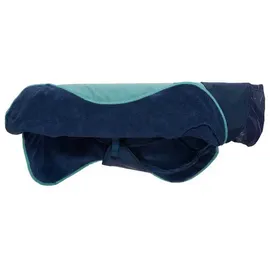 Ruffwear Dirtbag Hundebademantel Aurora Teal Größe S