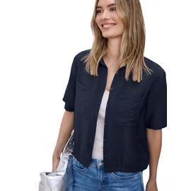 STREET ONE Bluse Kurzarm Blau 36