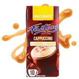 MASSIMO Instant Cappuccino Karamell 10 Sticks x 12,5g Instantkaffee Sticks