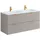 vente-unique Waschbeckenunterschrank hängend 120 x 57 x 46 cm Beige