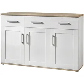HBZ Sideboard Romance 140 x 88 x 45 cm Sibiu Lärche/San Remo hell
